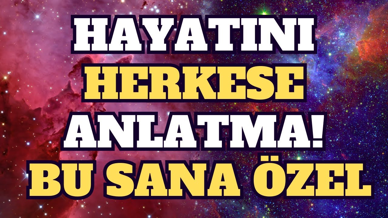 MELEKLERİN UYARISI: HAYATINI HERKESE ANLATMA, BU SANA ÖZEL