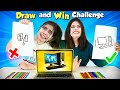 Who draws it better take the prize challenge funny 