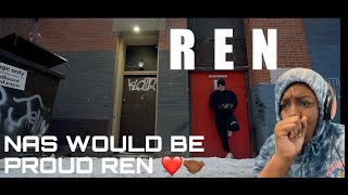 Ren - Halftime (Nas Retake) | REACTION