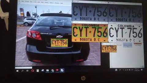 OpenCV y Tesseract OCR - Detección Placas Vehículos (PYTHON)