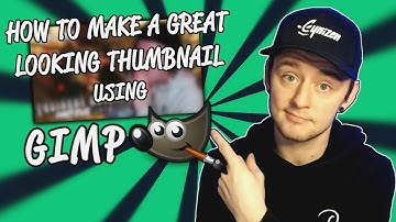 How To Make A Great Looking Thumbnail For YouTube Using GIMP