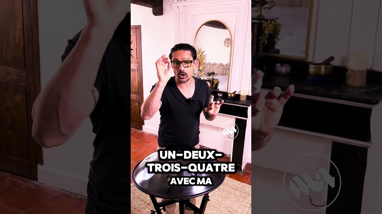 Short 1/3 Tutoriel d'Indépendance sur Handpan Spacedrum Nitro Celtic 14 Notes en Ré Mineur