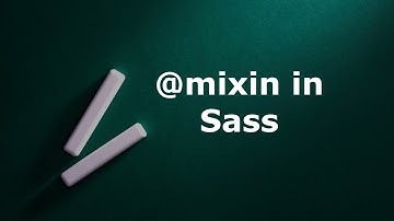 @mixin in sass