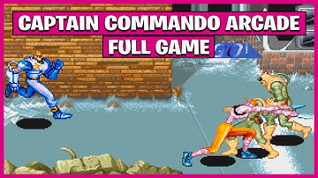 Arcade Gameplay — Captain Commando [2 Players]