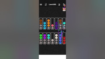 Level 805 of Ball Sort Color Puzzle