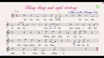 Bóng dáng một ngôi trường | Âm nhạc lớp 9 | Có lời hát | Có beat nhạc