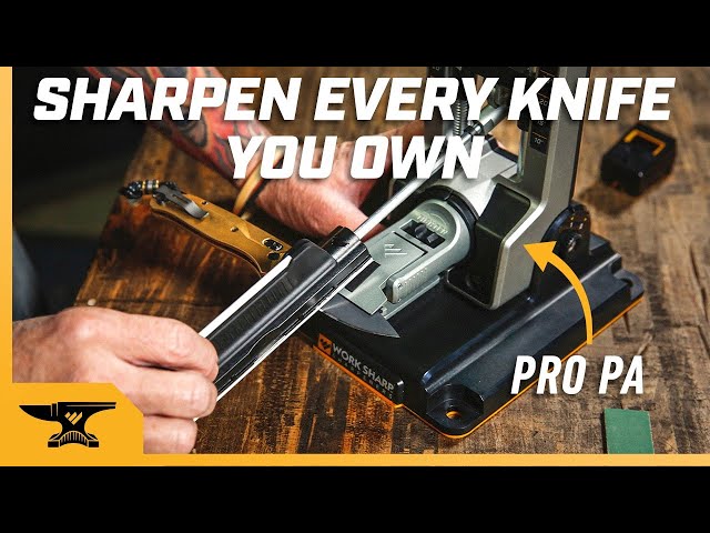 Work Sharp Precision Adjust Angle Set Knife Sharpener WSBCHPAJ