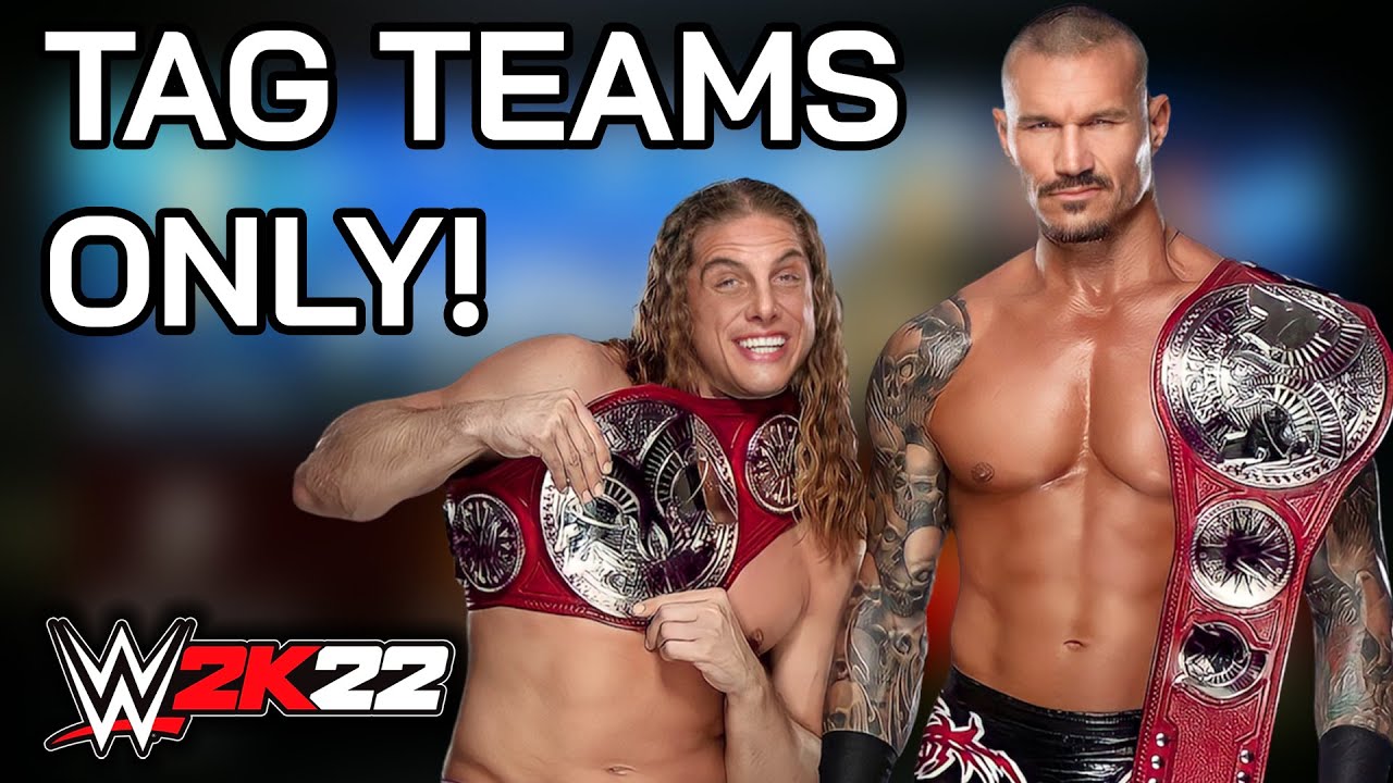 Can I Beat MyGM Using Only Tag Team Matches?