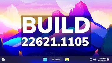 New Windows 11 January 2023 Update - New Improvements for the Main Release (Build 22621.1105)