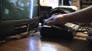 Coleco Gemini with Composite Video, Stereo, LED, and Pause mods! Plays atari 2600 games!