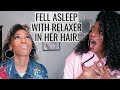 SHE FELL ASLEEP WITH RELAXER IN HER HAIR  | INTERVIEW WITH SO SO DEF'S DONDRIA