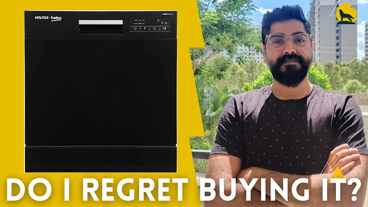 Voltas Beko Dishwasher Review (2021) -  The best mini dishwasher? - Real Results I Dishwasher demo