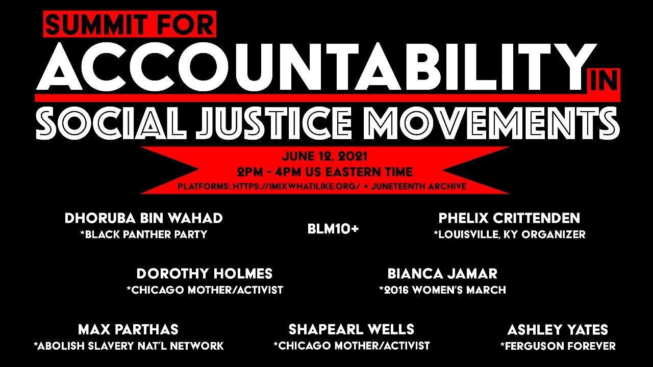 Summit for Accountability In Social Movements - YouTube