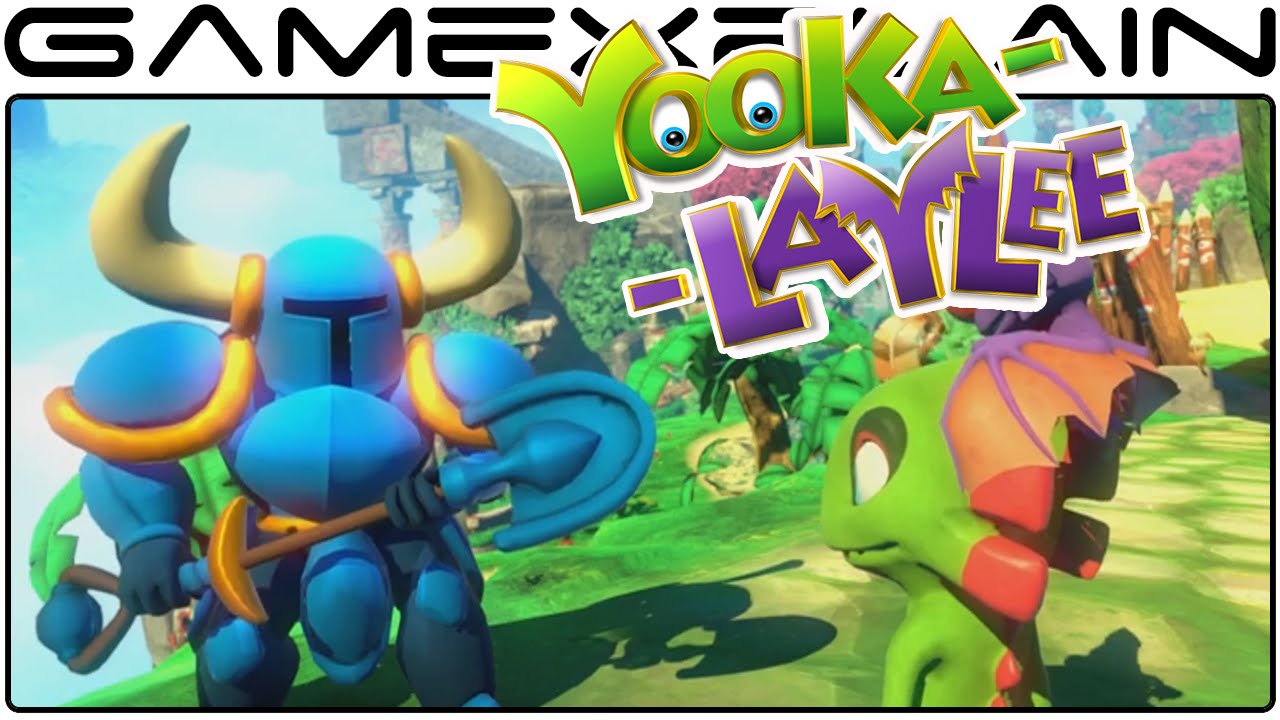 YookaLaylee Shovel Knight Reveal & Character Parade Trailer YouTube