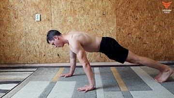 How to do staggered pushups and benefits of staggered hand pushups