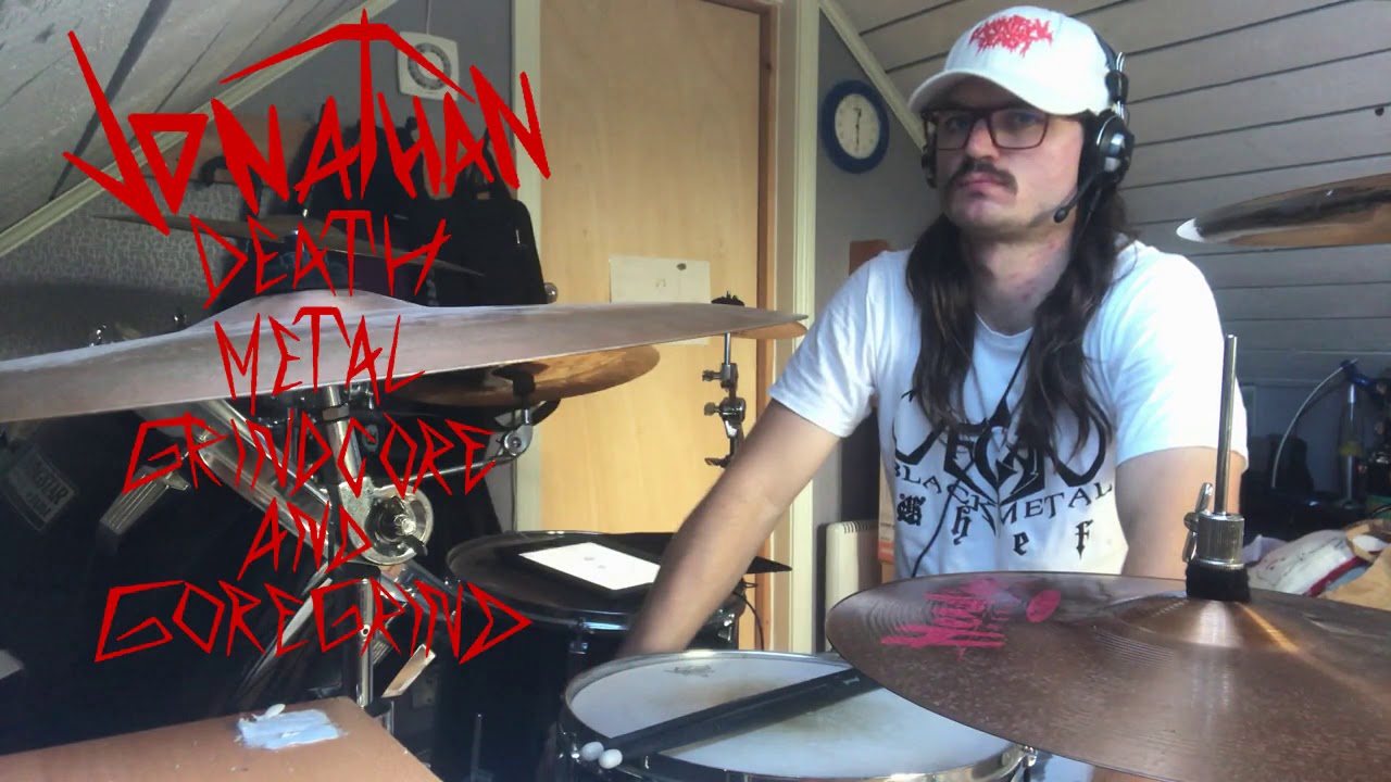 HEADCRASH - THE MELLOW FLOW OF IGNORANCE. GRINDCORE, GOREGRIND. DRUM COVER.