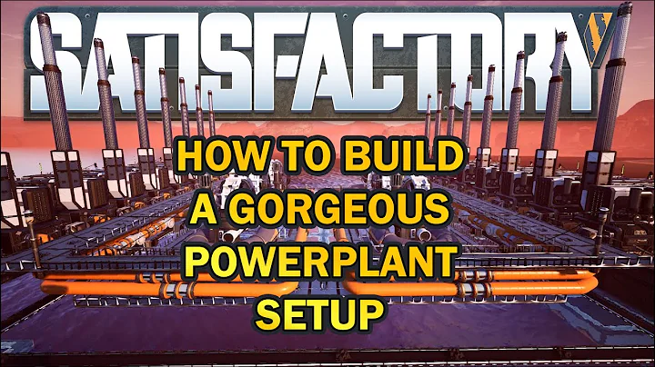 Experience the Beauty of Coal Power Stations with this Satisfactory Guide