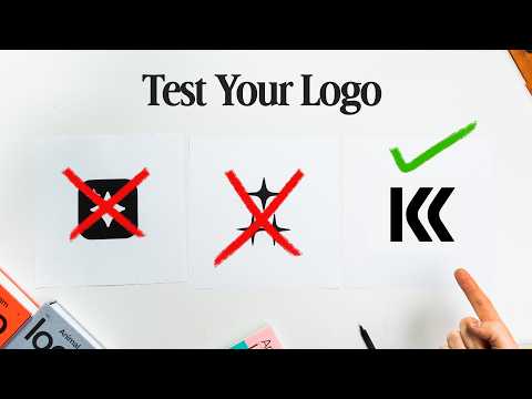 How Professional Designers Test Logos 💥