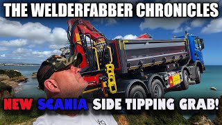 Foxys 1st Scania Side Tipping 8 Wheeler Grab Truck! Chronicles Ch #037