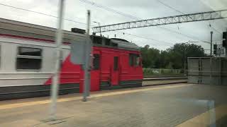 Станция Монино (Московская область) из окна поезда / Monino station. Moscow region (Russia) by sochi1030 288 views 5 months ago 1 minute, 6 seconds