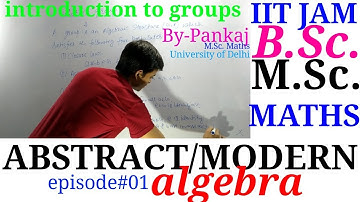 Algebra/ Abstract/Modern/ B.Sc. /B.A/ IIT JAM/M.Sc. Maths