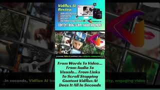 VidFlux AI Review: Any Content into Stunning Videos in Minutes