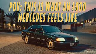 POV: THIS IS WHAT AN $800 MERCEDES FEELS LIKE