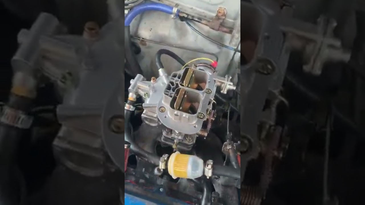 4af with cheap weber 38 replica first start