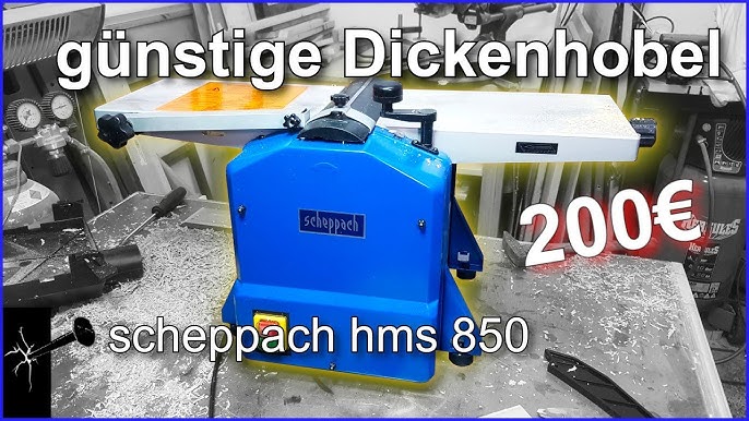 PARKSIDE® Abricht- und Dickenhobelmaschine PADM 1250 - YouTube