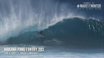 Makana Pang at Pipeline, January 4, 2021