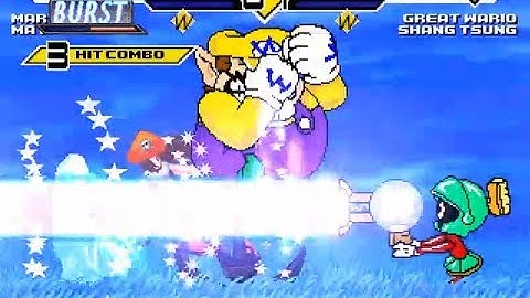 SK MUGEN - Marvin & May vs Great Wario & UMKT Shang Tsung