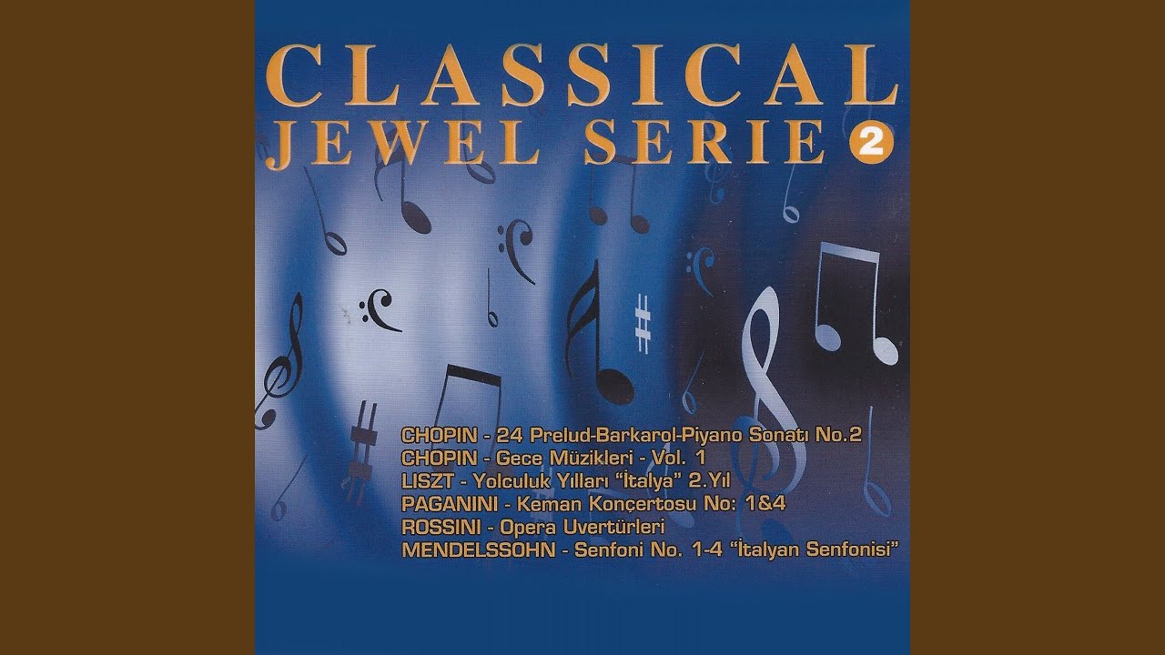 Assista a 24 Preludes, Op. 28: No. 23 in F Major no YouTube