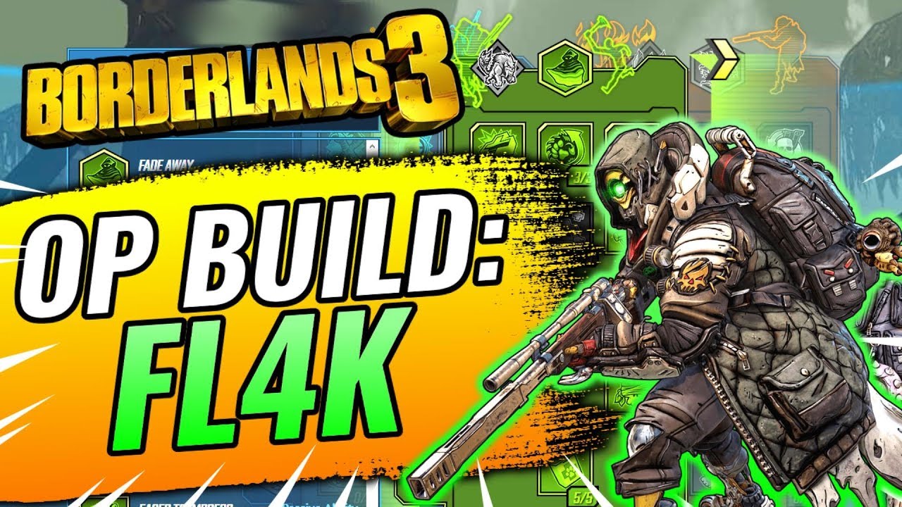 Borderlands 3 FL4K Build! BEST FL4K Build/Skill Tree Class (Easy Damage