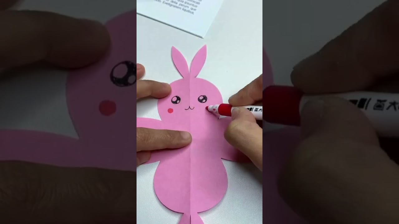 Craft cute rabbit 🌷