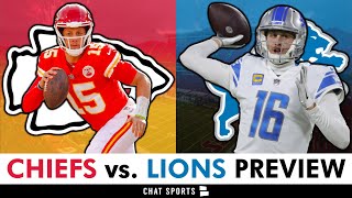 Chiefs vs. Lions Preview: Injury Report, Travis Kelce Update, Patrick Mahomes & Keys To Victory