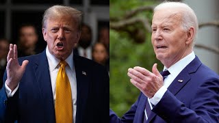 Donald Trump and Joe Biden ‘taunting each other’ about guns