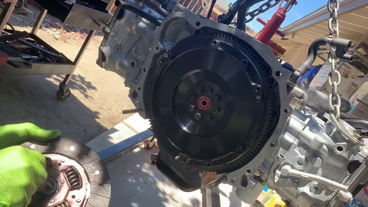 Subaru Impreza WRX STI EJ205 EJ207 EJ257 clutch and oil cooler install