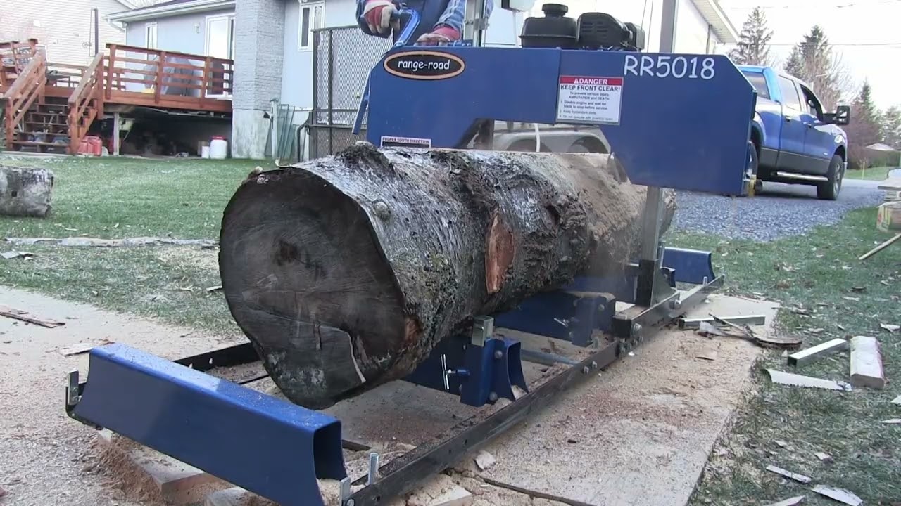 L'gosseux d'bois Ep 342 - J'essaye mon nouveau moulin Range  Road RR5018