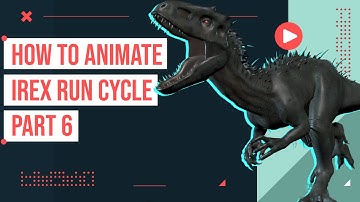 Maya Tutorial: How to Animate a Dinosaur Run Cycle (Part 6 - Final)