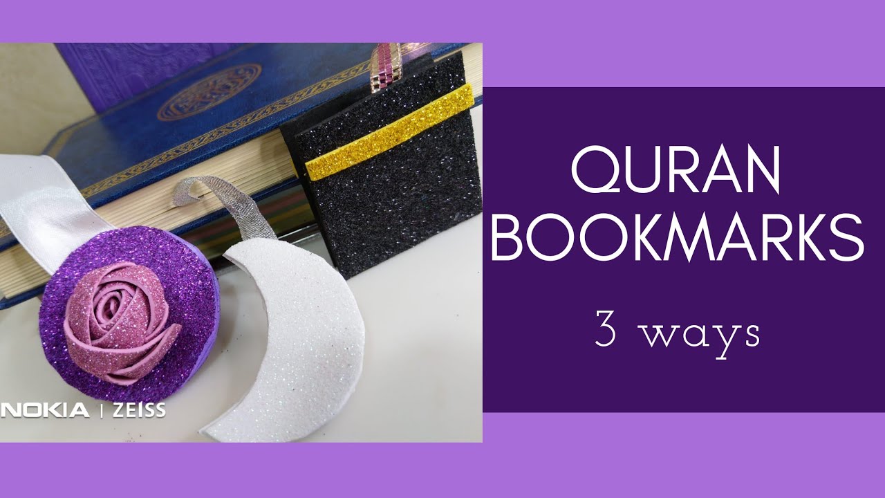 Quran Bookmarks | Ramadan craft | Crafty Tuesdays - YouTube
