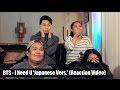 BTS - I Need U 'Japanese Vers.' || Reaction Video