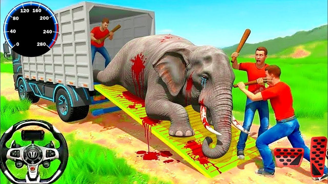 Wild Animals Transport Simulator - Real Wild Animal Transport Truck Driving 3D - Android Gameplay 