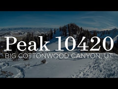 10420 First Splitboard Adventure Big Cottonwood Canyon UT 