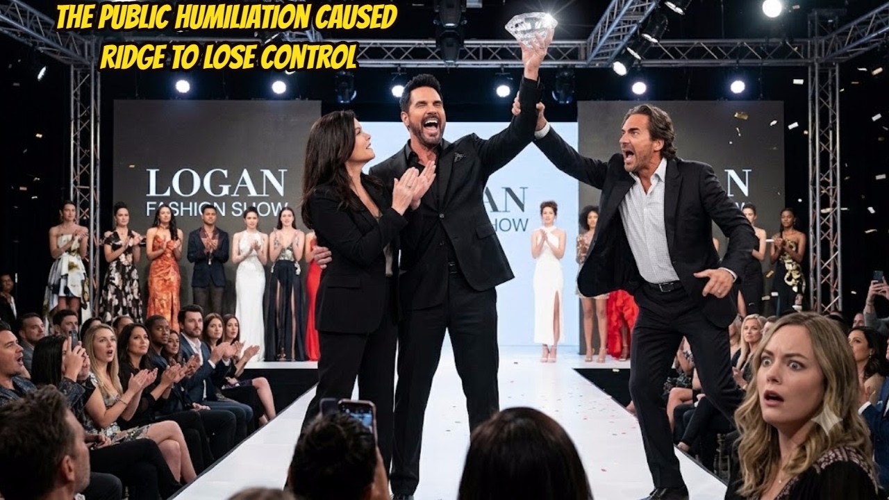 Bill showing off the diamond and the public insult caused Ridge to lose control B&B Spoilers
