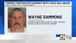VIDEO: Former Goose Creek firefighter charged with child sexual exploitation