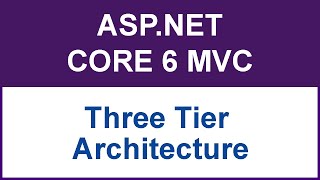 ASP.NET Core 6 Three Tier Architecture ✅