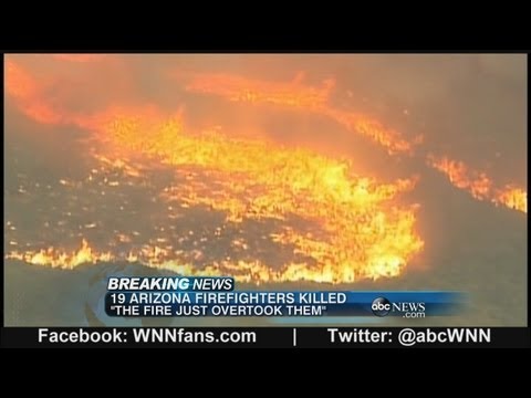 19 Firefighters Dead in Yarnell Hill Wildfire