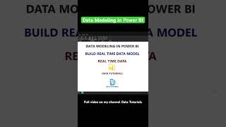 Data Modeling in Power BI | Build Real Time Data Model | Complete Tutorial for beginners #powerbi
