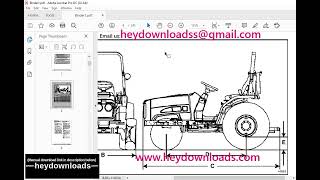 Agco Na St28A St33A Standard Compact Tractor Service Manual 79024232 A