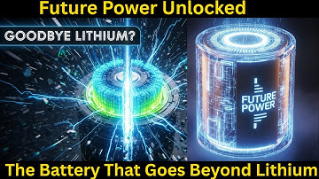 Future Power Unlocked: Game-Changing Battery Tech Replaces Lithium!